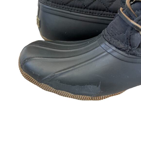 Sperry Women's Saltwater Quilted Duck Boot Size 7.5 - Picture 6 of 9